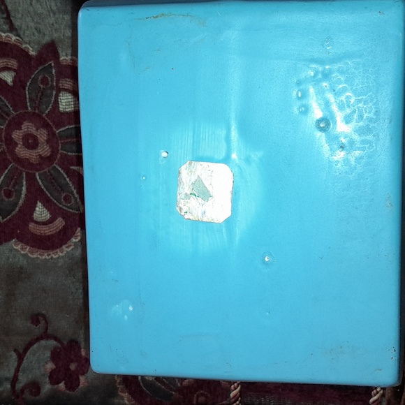 🌺TURQUOISE COLORED Vase - Picture 4 of 8